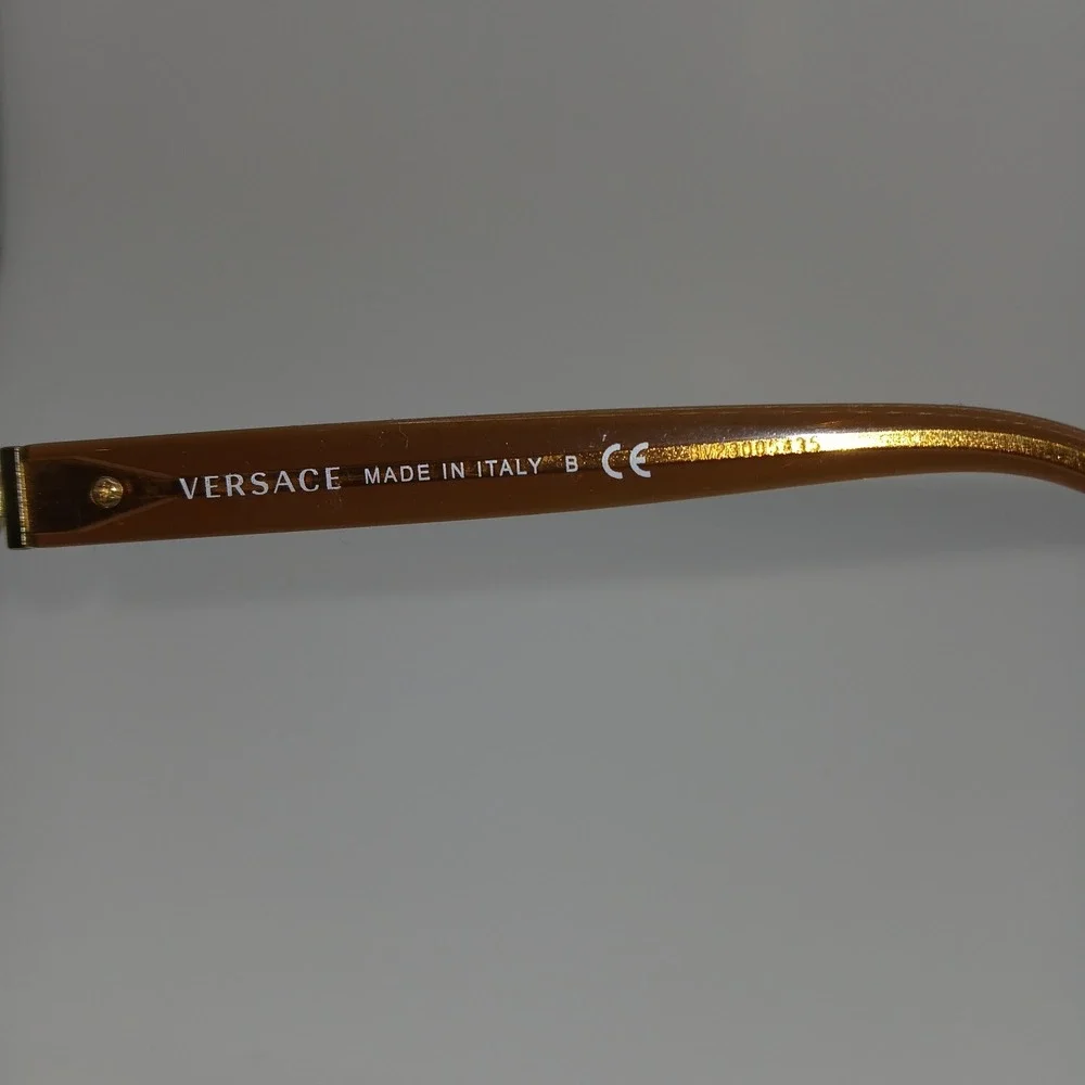 Versace 3273 5304 Women Eyeglasses Frame Brown Transparent Full Rim 54-16-140 mm